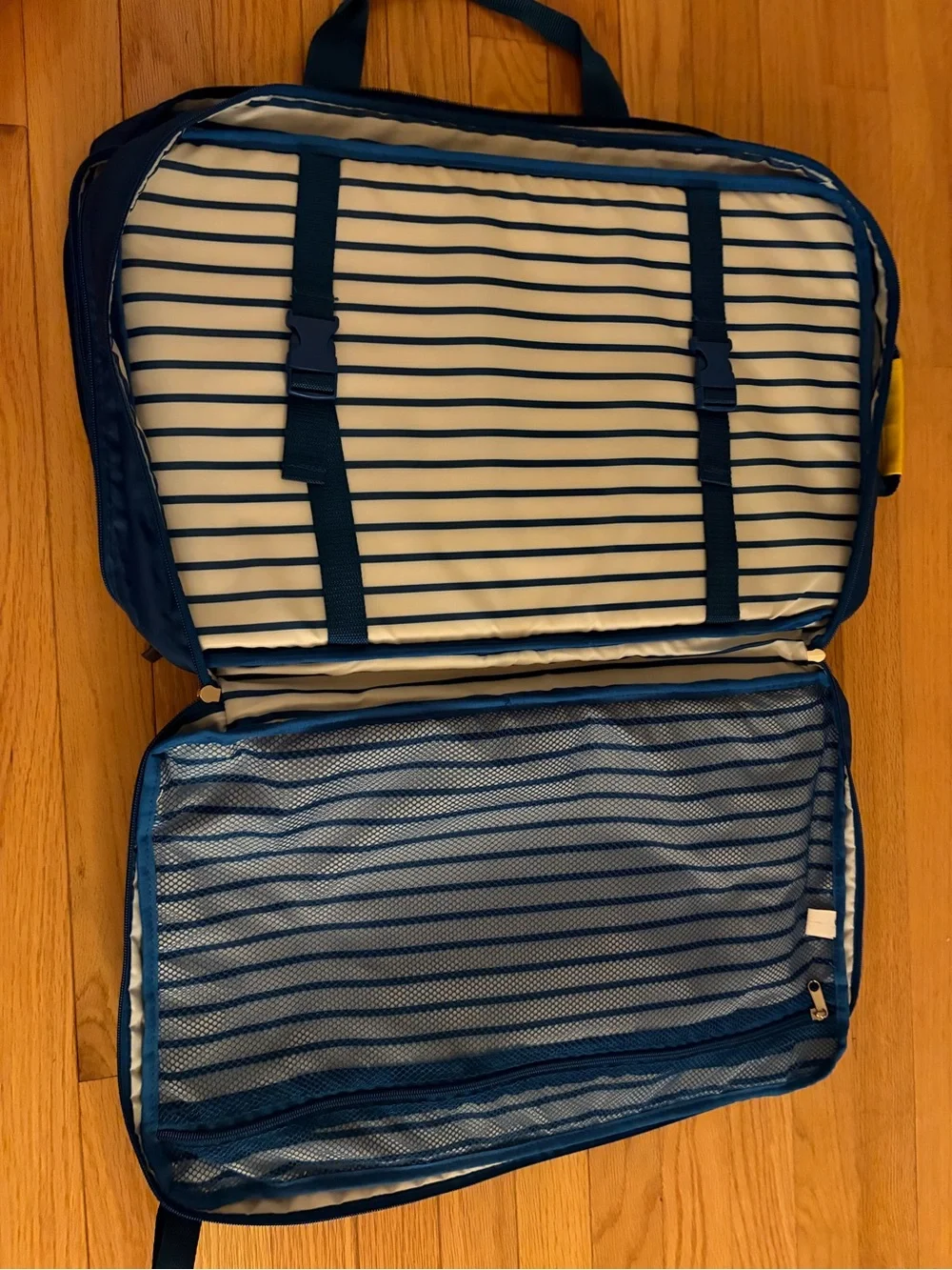 Blue 2-in-1 Carry-On Duffel Bag